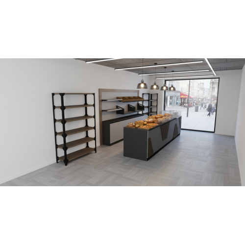 ARREDO COMPLETO PER PANETTERIA ARREDO COMPLETO PER PANETTERIA