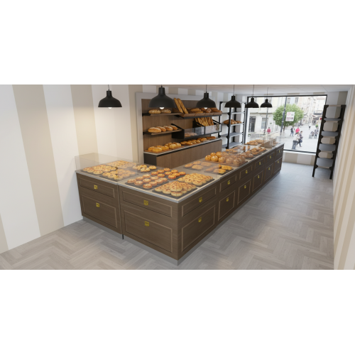 ARREDO COMPLETO PER PANETTERIA ARREDO COMPLETO PER PANETTERIA
