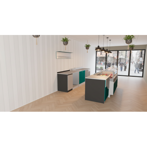 ARREDO COMPLETO PER GELATERIA...