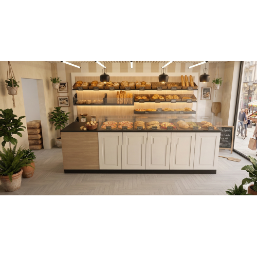 ARREDO COMPLETO PER PANETTERIA ARREDO COMPLETO PER PANETTERIA