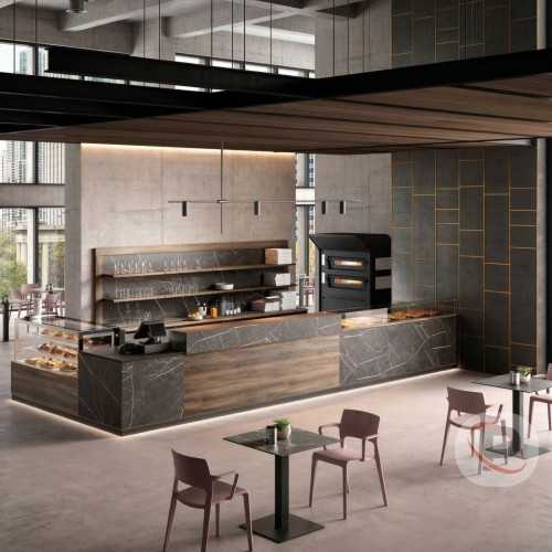 ARREDO COMPLETO PER PIZZERIA BAR