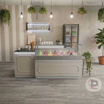 ARREDO COMPLETO PER GELATERIA