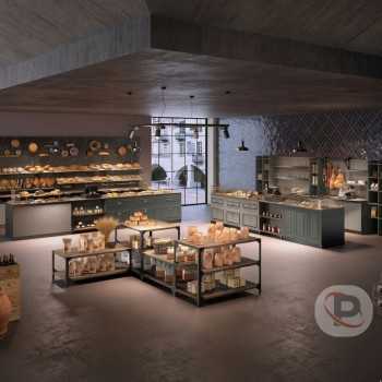 ARREDO COMPLETO GASTRONOMIA...
