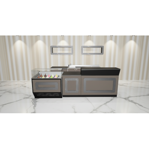 ARREDO COMPLETO PER GELATERIA