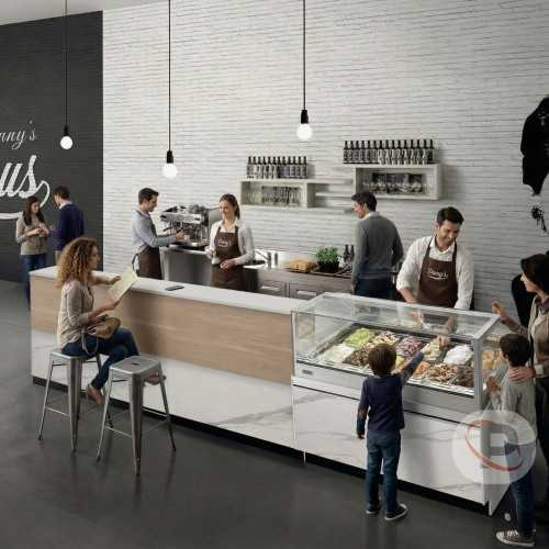 ARREDO COMPLETO GELATERIA