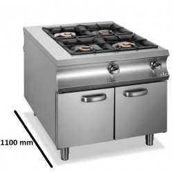 CUCINE PROFESSIONALI PROFONDITA' 110 cm