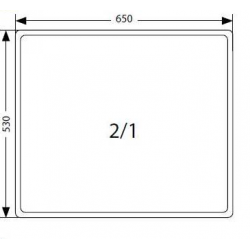 GN 2/1 (53x65)